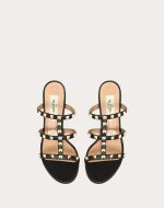 ROCKSTUD CALFSKIN LEATHER SLIDE SANDAL 60 MM - Image 4